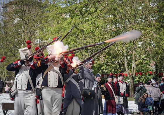 Napoleón y sus tropas se pasearán por Vitoria este fin de semana