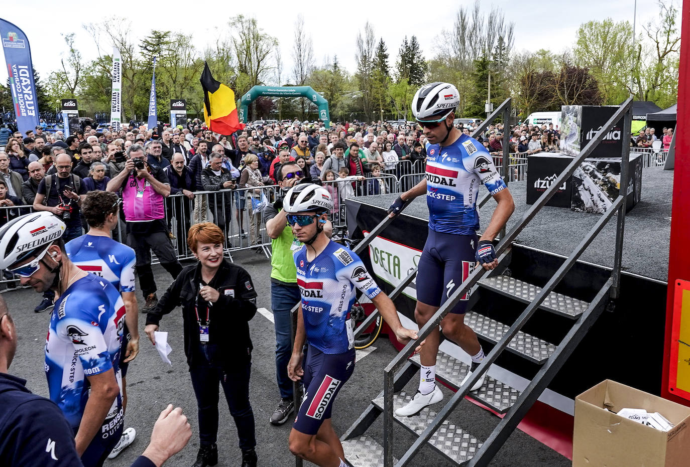 La Itzulia a su paso por Vitoria y Álava