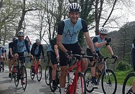 Un momento de la prueba.