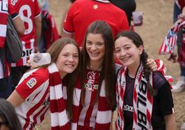 Las fotos de la final: la afición se vuelca con el Athletic en Sevilla