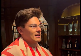 El sufrimiento del hincha boliviano del Athletic durante la tanda de penaltis: «¡Qué duro!»