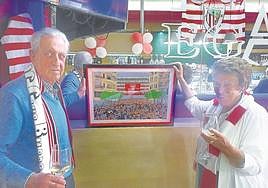 Pedro y María Jesús salieron el sábado por la mañana por Bilbao para palpar el ambiente de la ciudad.