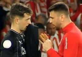 Este es el truco que Unai Simón le dijo a Agirrezabala para los decisivos penaltis: «A tu lado, ¡muere!»