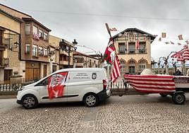 Un pueblo alavés también saca su gabarra