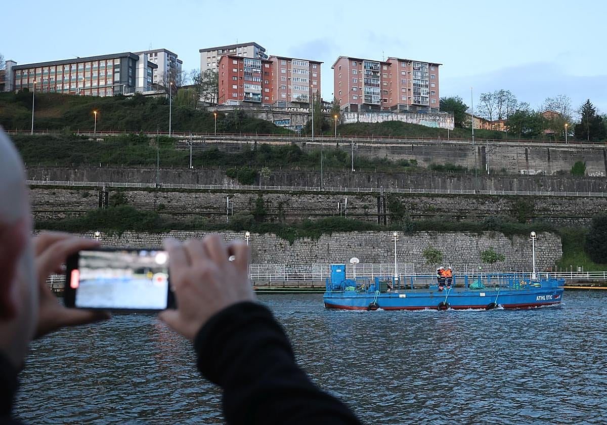 Así será el dispositivo de Barakaldo, Portugalete, Sestao, Erandio y Getxo para recibir a la gabarra