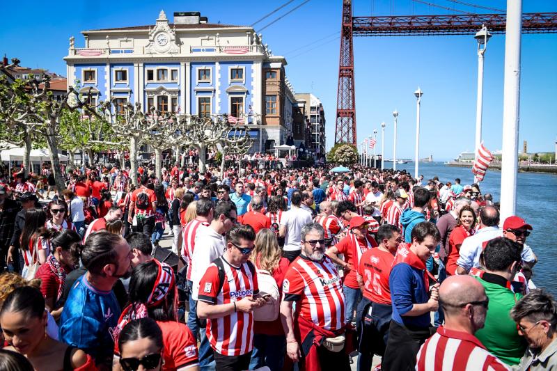 Portugalete dice adiós a la gabarra: «La copa del Rey es como la copa del mundo para Bilbao»