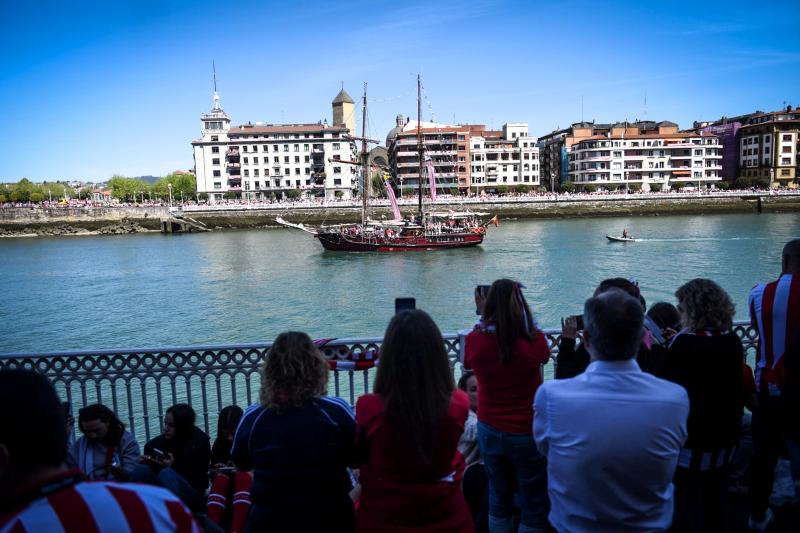 Portugalete dice adiós a la gabarra: «La copa del Rey es como la copa del mundo para Bilbao»
