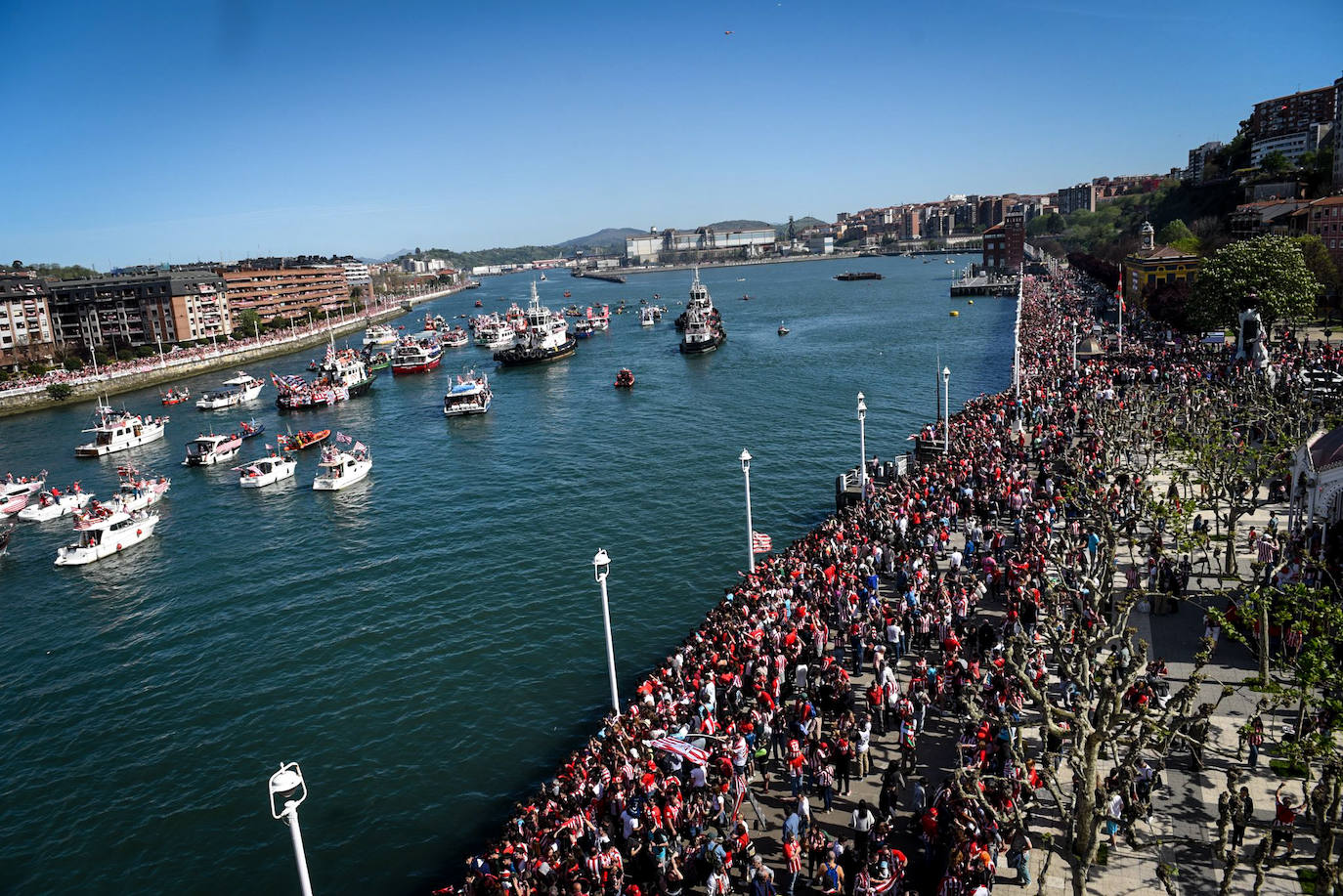 El recorrido de la gabarra foto a foto