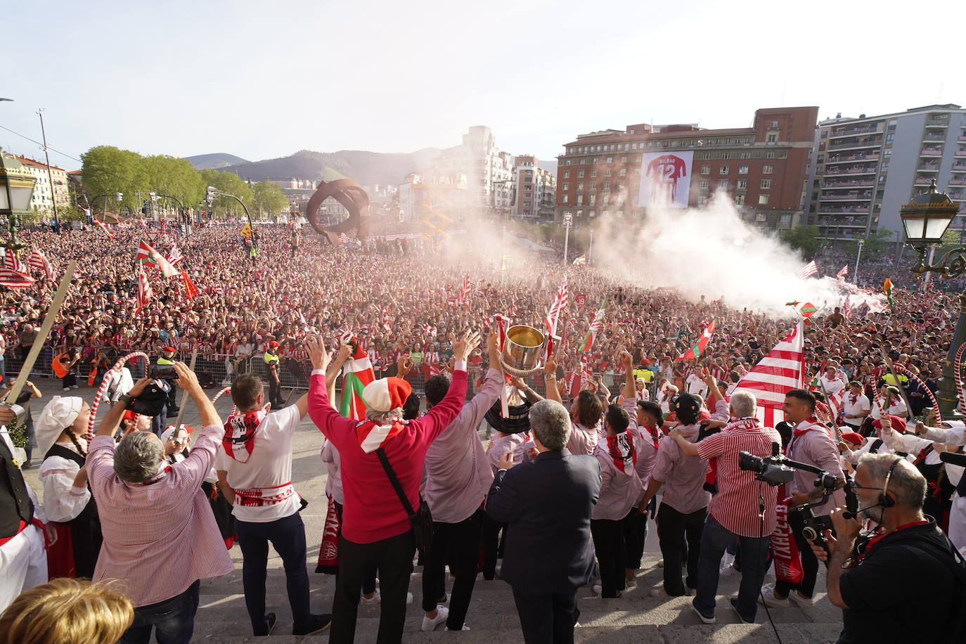 Fotos | Así ha sido el recibimiento en el Ayuntamiento
