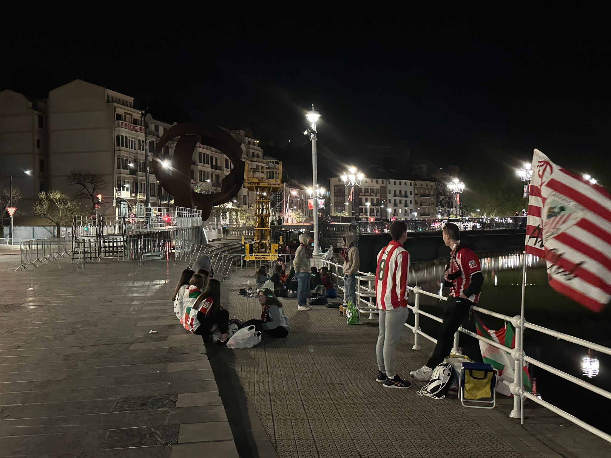 Las imágenes de la fiesta de la gabarra en Bilbao