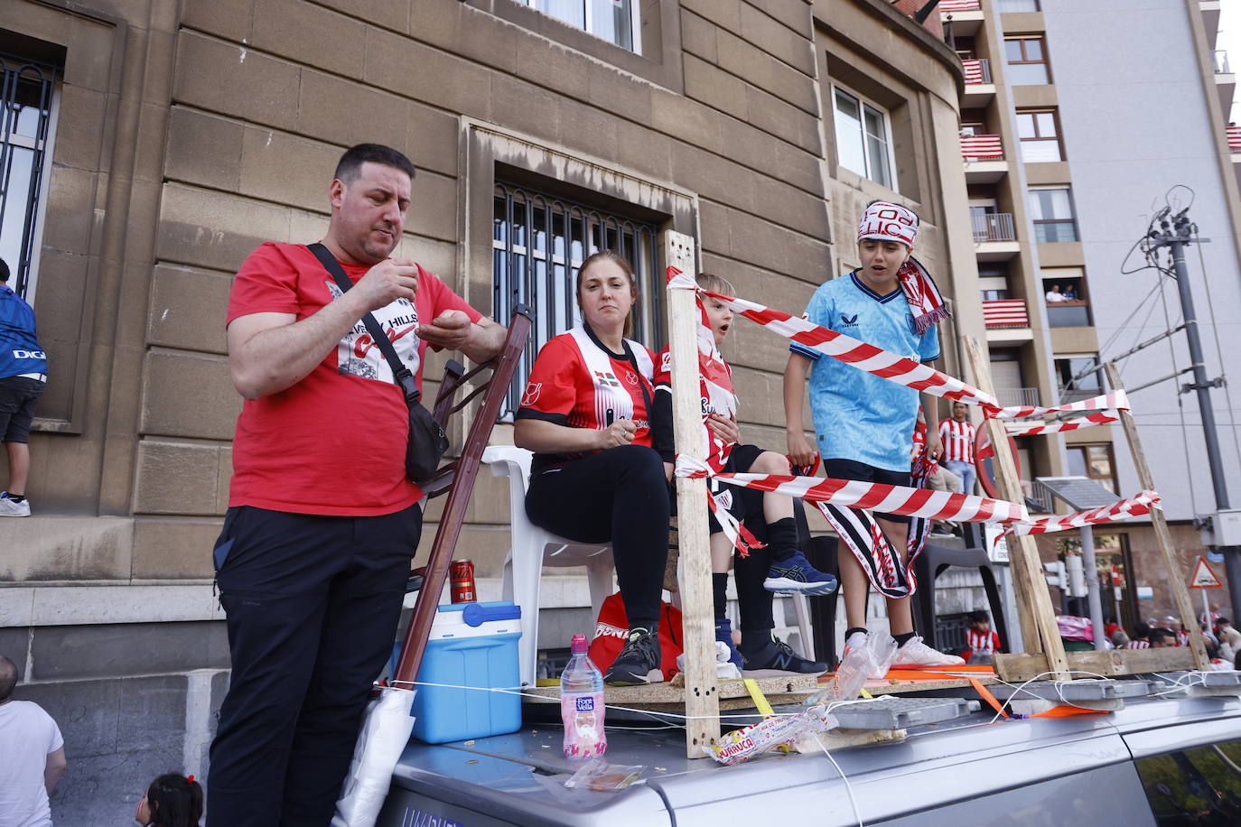 Las imágenes de la fiesta de la gabarra en Bilbao