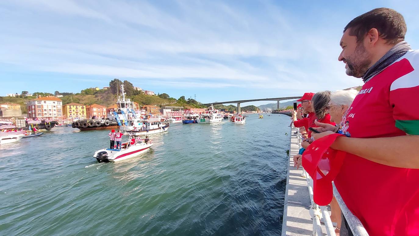 El recorrido de la gabarra foto a foto