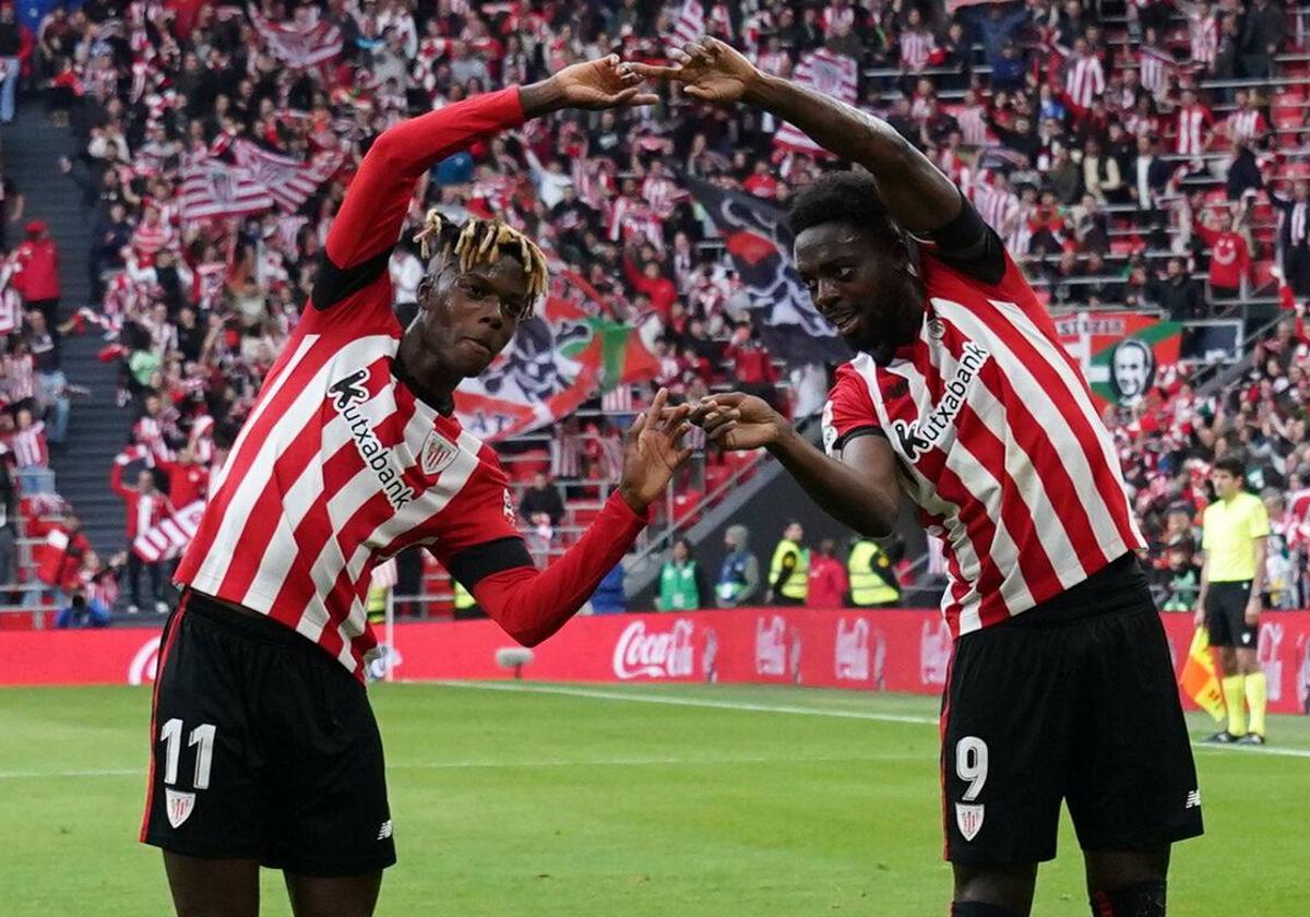 Nico e Iñaki Williams.