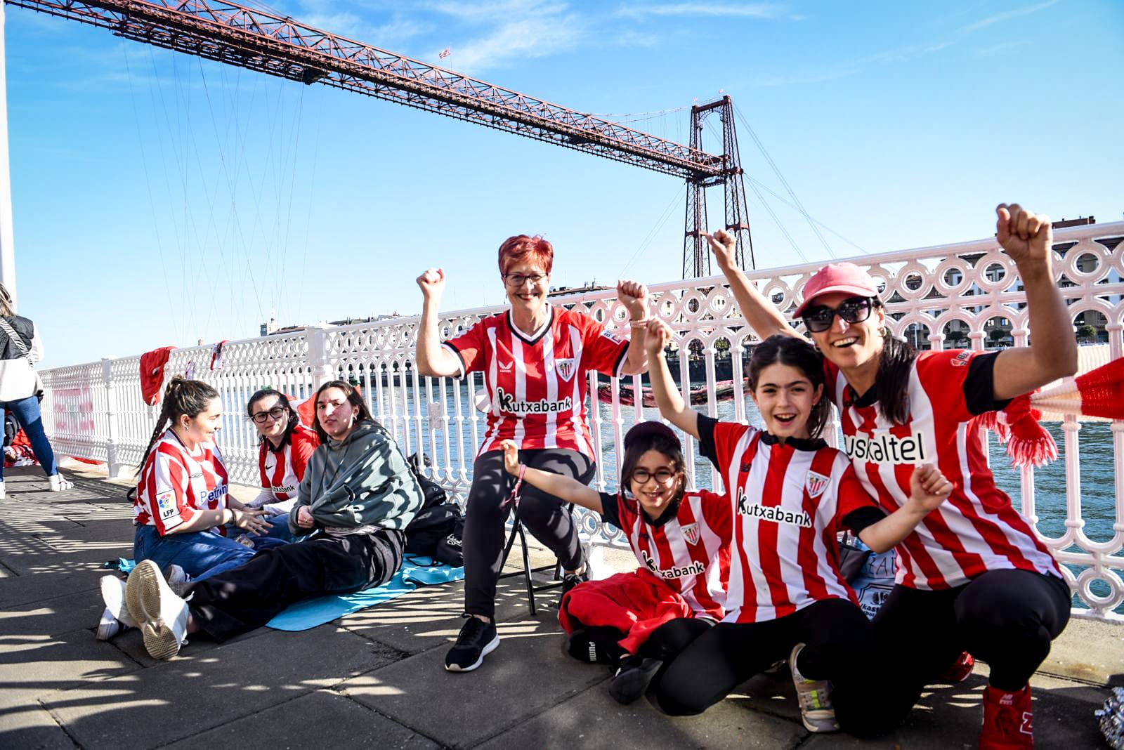 Portugalete dice adiós a la gabarra: «La copa del Rey es como la copa del mundo para Bilbao»