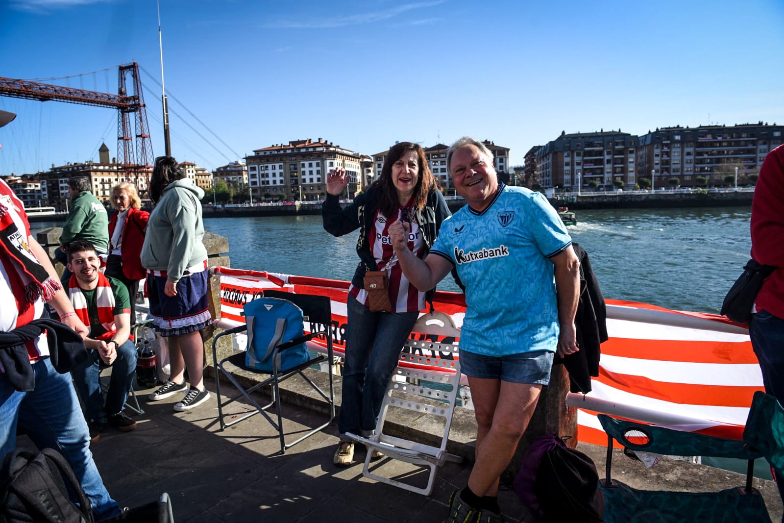 Portugalete dice adiós a la gabarra: «La copa del Rey es como la copa del mundo para Bilbao»