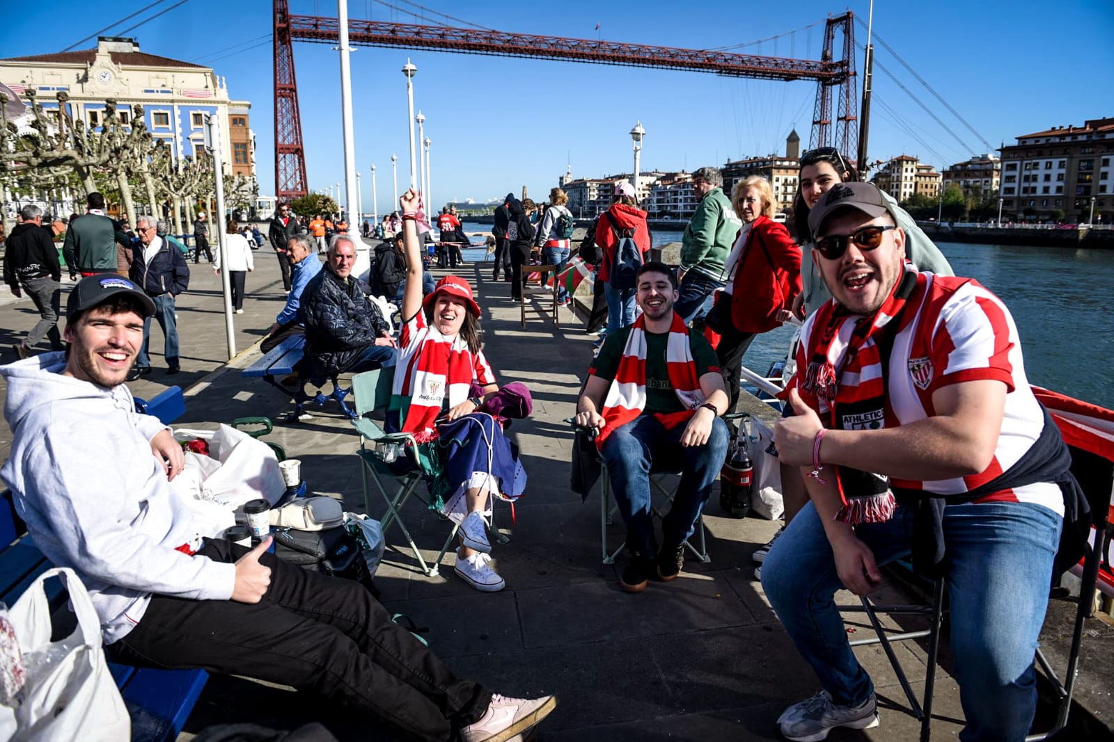 Portugalete dice adiós a la gabarra: «La copa del Rey es como la copa del mundo para Bilbao»