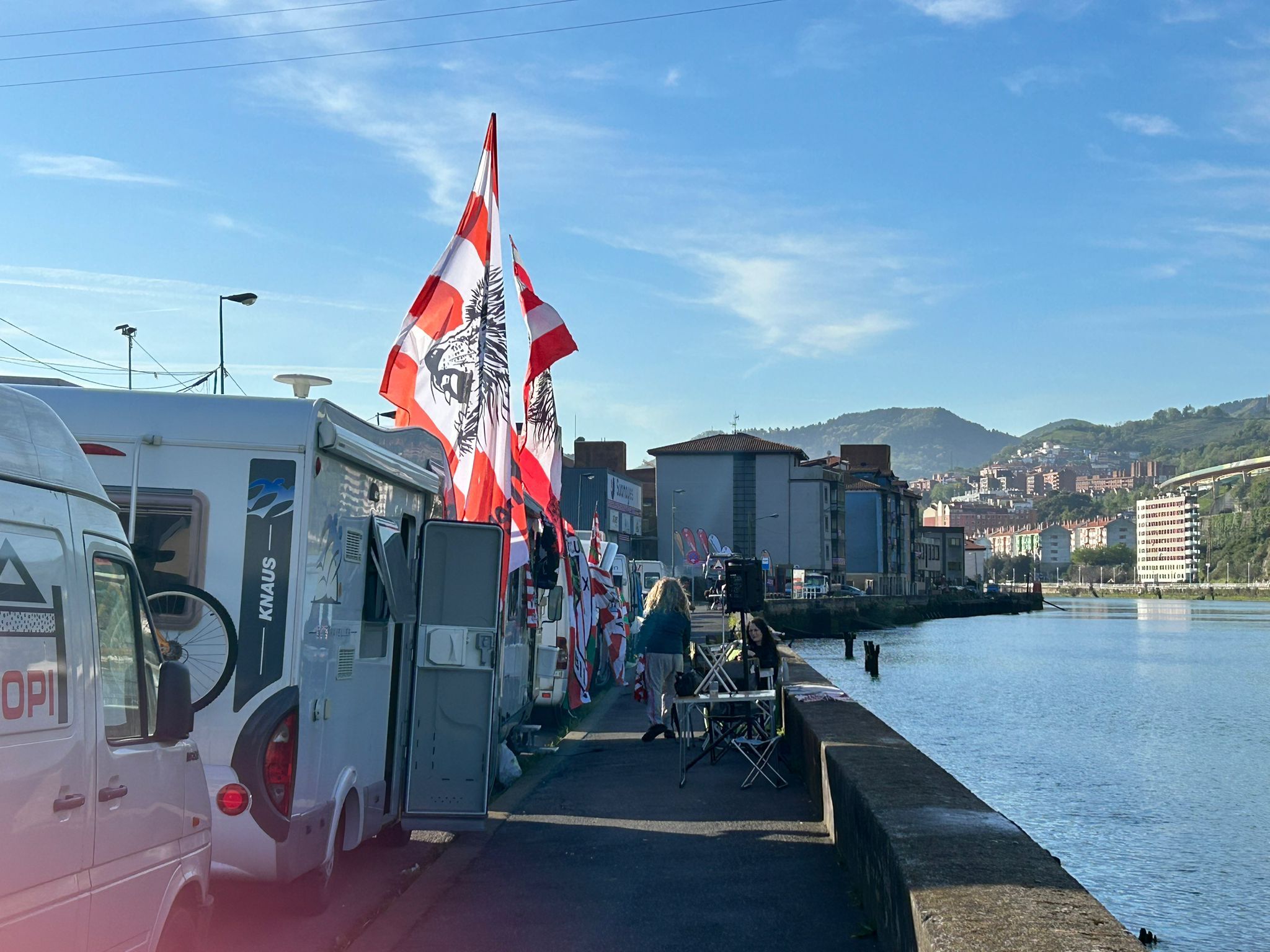 Las imágenes de la fiesta de la gabarra en Bilbao