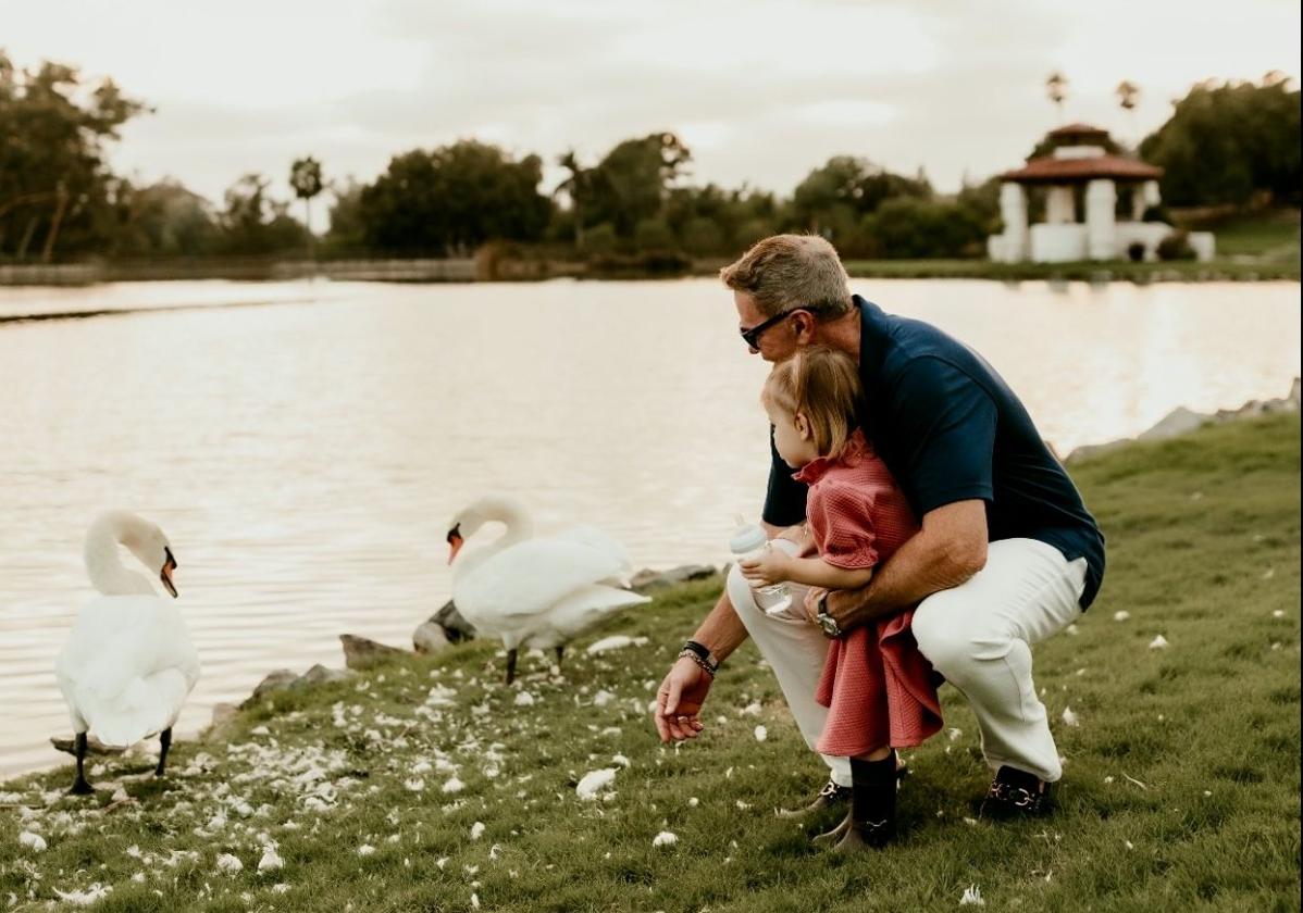 Piterman, en Fairbanks Ranch, donde acaba de mudarse con su segunda esposa y sus dos hijos menores.