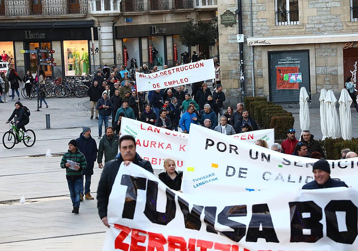 Los trabajadores de Tuvisa celebraron una huelga este mismo año.