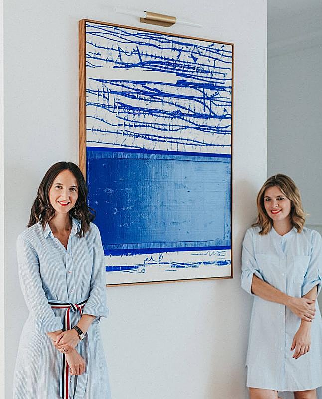 La interiorista Ane Moratalla y la arquitecta Fernanda Lima.