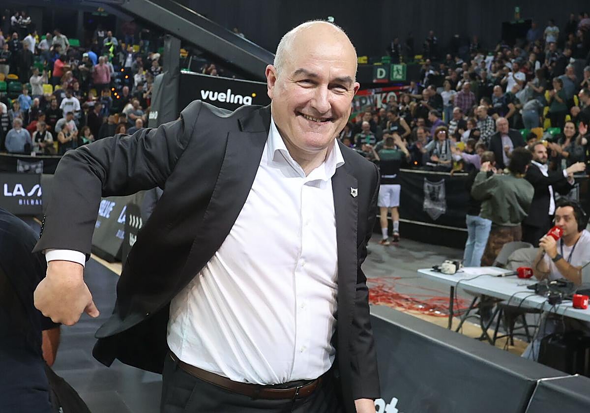 El entrenador del Bilbao Basket: «Esta ciudad es distinta»