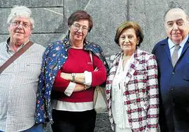 Emilio García, Natalia Garda, Carmen Fuster y José Miguel Cigaran.