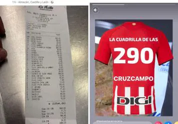 La divertida petición al Athletic del bar de Sevilla que sirvió 290 cañas a una cuadrilla de aficionados
