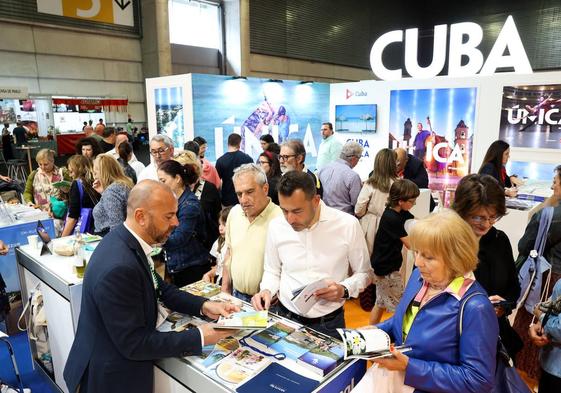 Cuba fue uno de los países que trató de captar visitantes en el BEC el pasado año.