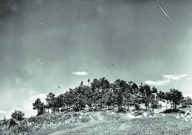 Imagen antigua del Monte del Pico.