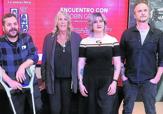 Juan Dopico, Pablo Salgado, Robin Green, Patricia Millán y Mikel González.