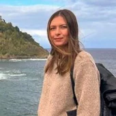 Las vacaciones de Maria Sharapova en Euskadi: «Comiendo mucho y caminando muy poco»