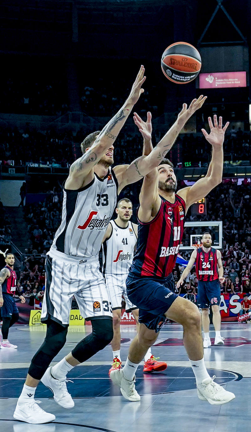 La crucial victoria del Baskonia sobre el Virtus Bolonia