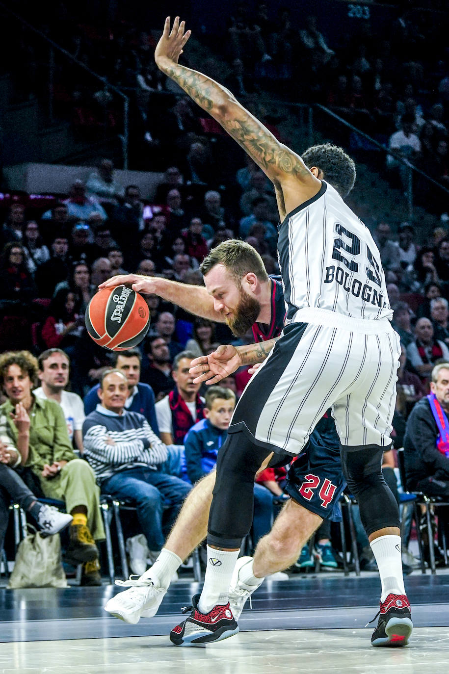 La crucial victoria del Baskonia sobre el Virtus Bolonia