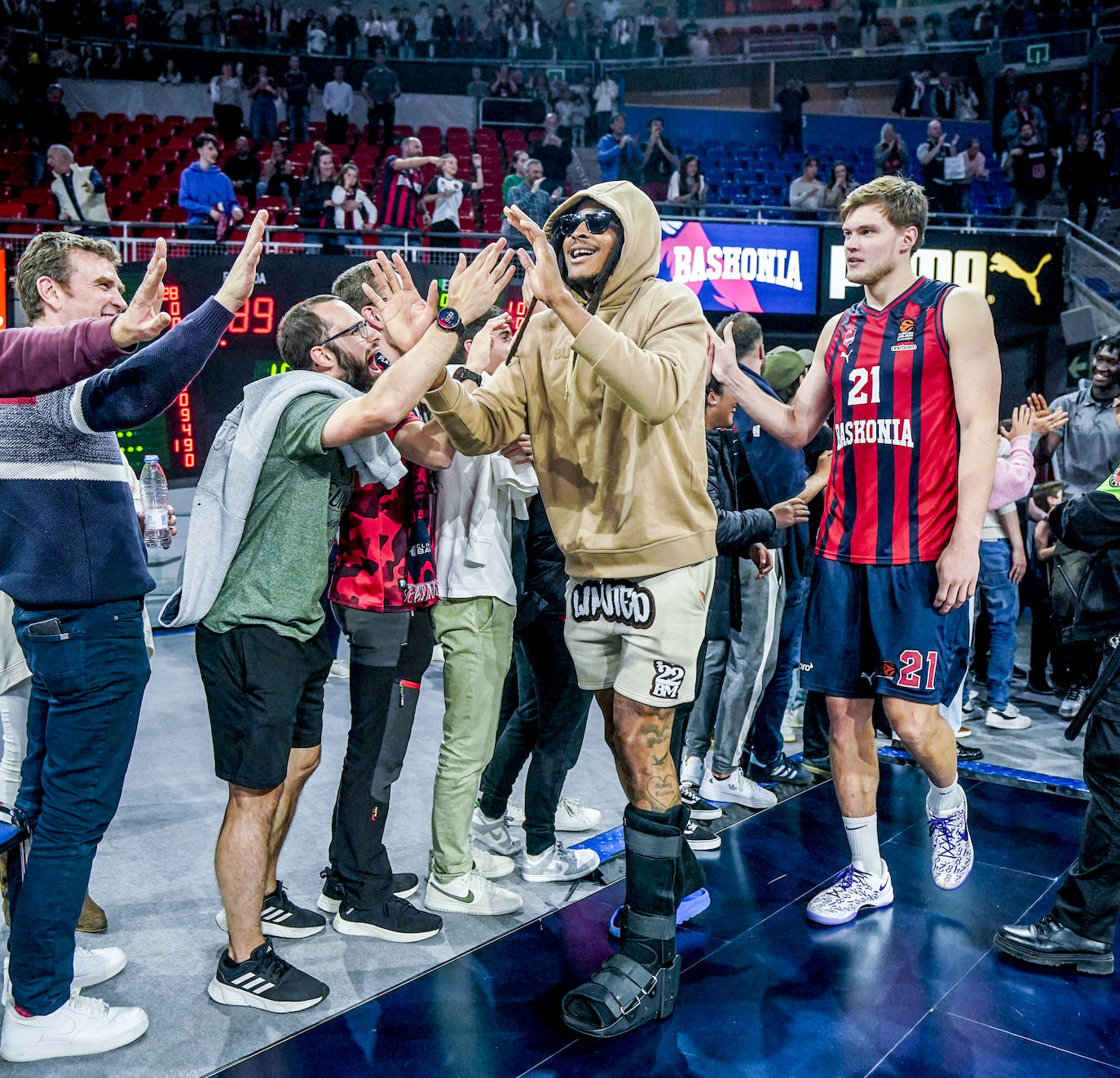 La crucial victoria del Baskonia sobre el Virtus Bolonia