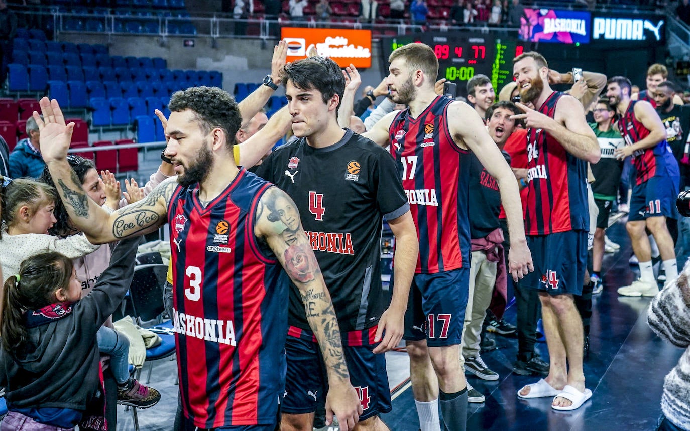 La crucial victoria del Baskonia sobre el Virtus Bolonia