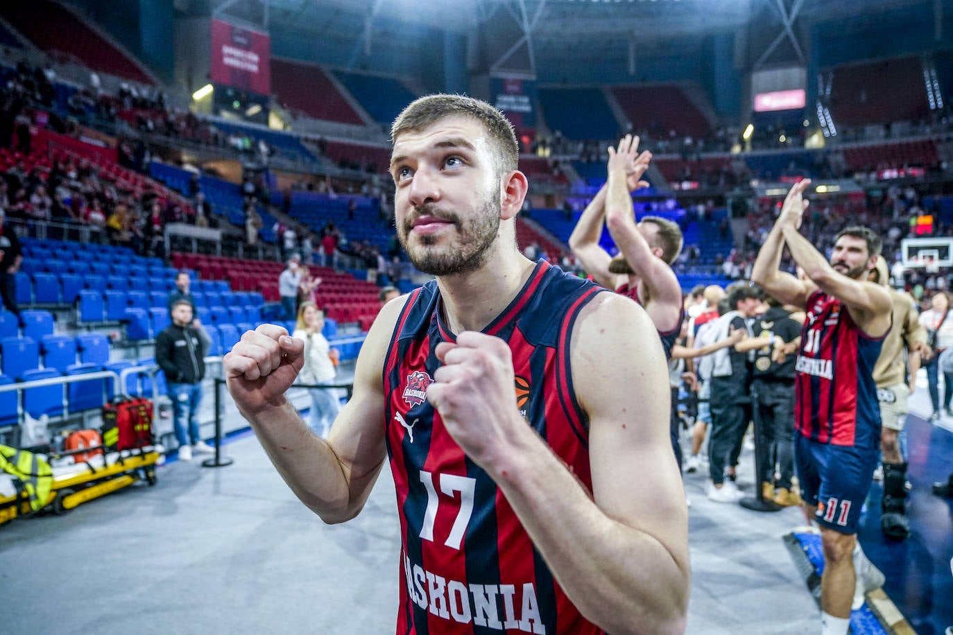 La crucial victoria del Baskonia sobre el Virtus Bolonia