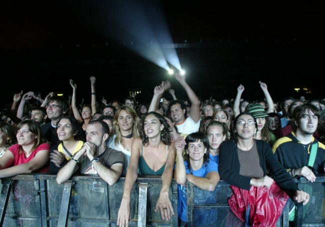 El concierto de Jamiroquai, el 3 de agosto de 2005.