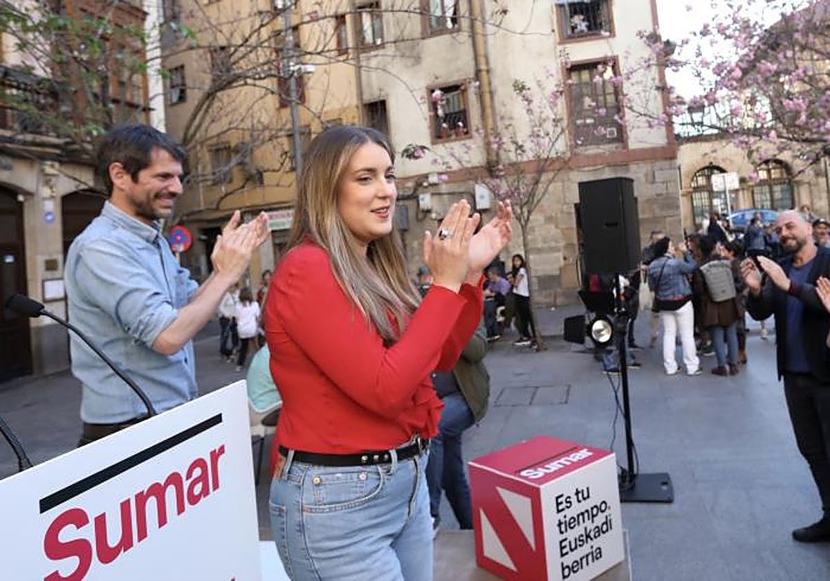 Sumar se conjura para que Euskadi suelte «el freno de mano que son PNV y PSE»