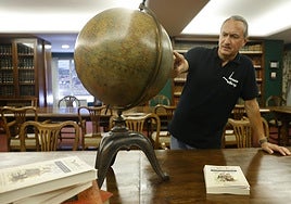 Ramón Jiménez Fraile, en la presentación del libro 'La Vitoria de Magallanes'.