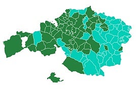 El PNV solo gana en Bizkaia