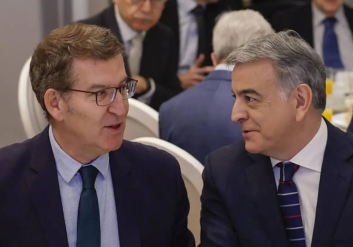 Feijóo y De Andrés.