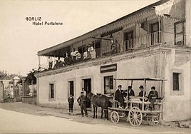 Postal del Hotel Portalena