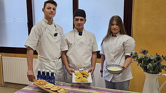 La gastronomía no tiene fronteras para los jóvenes de Basauri