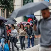 Tiempo revuelto en Euskadi: aviso de galerna y desplome de ocho grados en menos de una hora