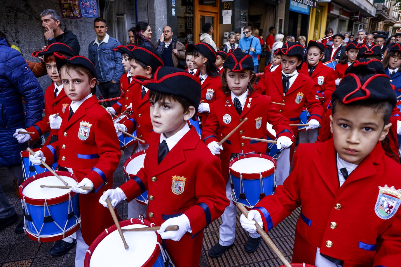 La Tamborrada de San Prudencio también es cosa de pequeños