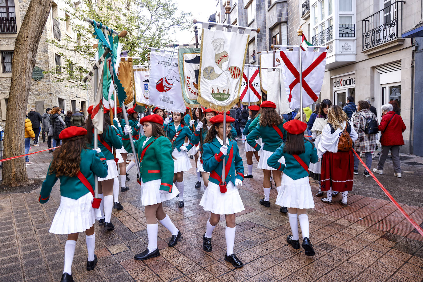 La Tamborrada de San Prudencio también es cosa de pequeños