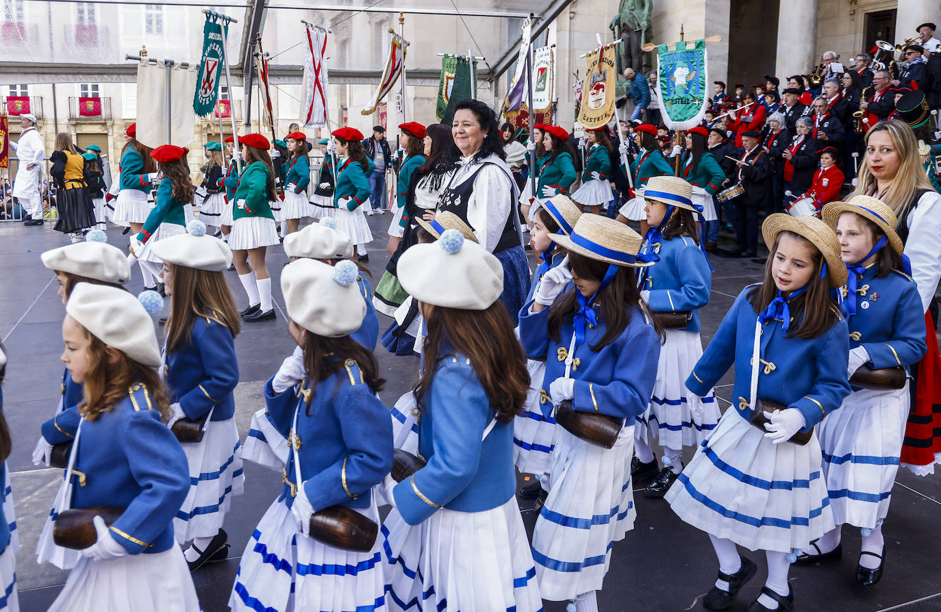 La Tamborrada de San Prudencio también es cosa de pequeños