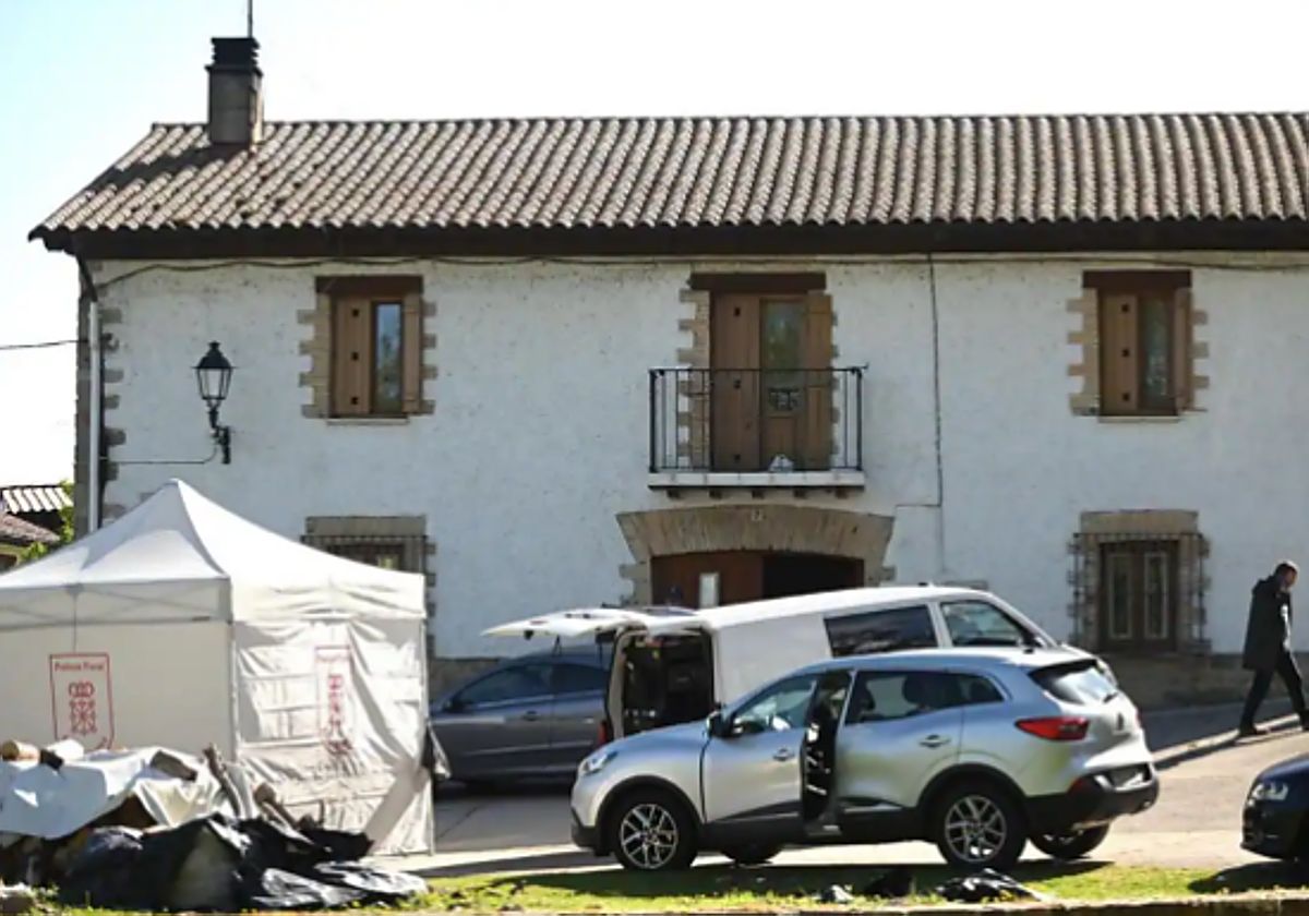 Exterior de la vivienda donde se han producido los hechos.