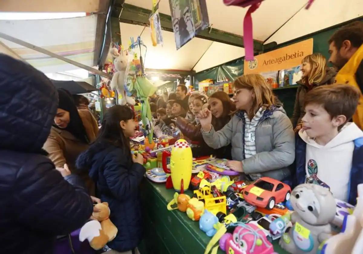 Los más jóvenes han organizado esta iniciativa solidaria.