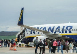 Ryanair es la aerolínea de referencia de Foronda.